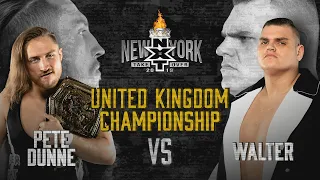 WALTER aims to dethrone Pete Dunne at TakeOver: New York: WWE NXT, April 3, 2019