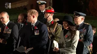 Prince Harry and Meghan Markle attend Anzac Day service | 5 News