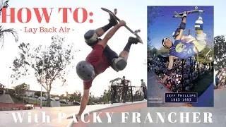 HOW TO SKATEBOARDING: Lay Back Air's