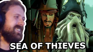 Forsen Reacts To Jack Sparrow In Sea of Thieves: A Pirate's Life