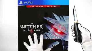 The Witcher 3: Wild Hunt Collector's Edition Unboxing + Ultra Rare "Witcher" Press Kit