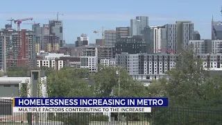 Homelessness increasing in Metro Nashville