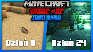 Przeżyłem 25 DNI będąc RYBĄ w Minecraft HARDCORE!