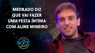Medrado comentou sobre o beijo com Aline Mineiro em reality | The Noite (17/11/21)