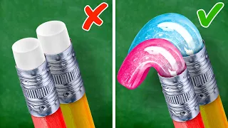 VIRAL SCHOOL HACKS AND BEST ART IDEAS FOR CREATIVE PEOPLE