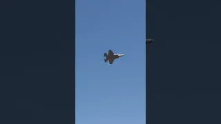 F-35 Chandelle Maneuver at Travis AFB