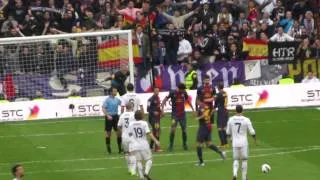 Cristiano Ronaldo Freekick - vs FC Barcelona 02.03.2013