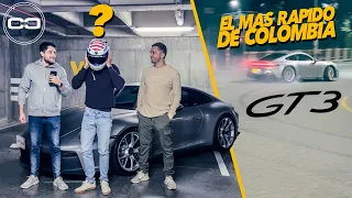 LLEVANDO AL LIMITE UN PORSCHE 911 GT3 EN LA CALLE MANEJADO POR EL MEJOR PILOTO DE COLOMBIA