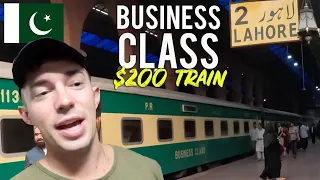 $200 OVERNIGHT TRAIN to Lahore (we had our own cabin) 🇵🇰