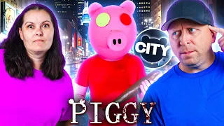 Roblox PIGGY In Real Life Chapter 9: The CITY (Thumbs Up Family)