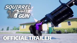 SQUIRREL WITH A GUN Official Announcement Gameplay Trailer (2024) | HD