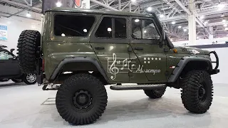 UAZ Hunter - Offroad Tuning - TIBUS Bolt-on-Portale - Lookaround