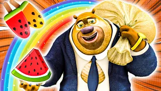 Boonie Bears🐾THE MORE ,THE BETTER ?🎬NEW EPISODE! 🎬Best cartoon collection 🎨🖌️ No Work All Carnival🎆👯