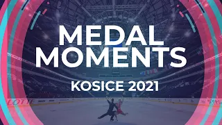 Pairs Medal Ceremony | Kosice Week 3 – 2021 #JGPFigure