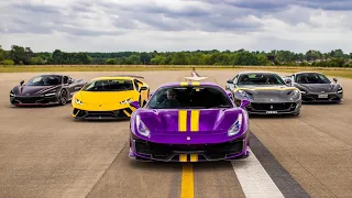 THE ULTIMATE SUPERCAR DRAG RACE - PART V (INCLUDES BONUS FOOTAGE)