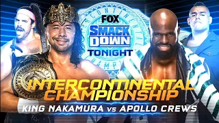 Shinsuke Nakamura Vs Apollo Crews Campeonato Intercontinental - WWE Smackdown 24/09/2021 (Español)