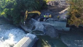 Ballville Dam Removal Day 4