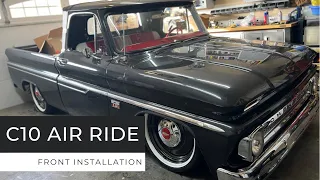 C10 Front Air Ride Installation
