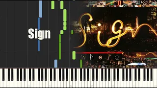 FLOW - Sign (Piano Synthesia)