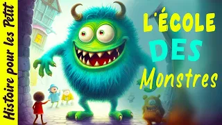 L'École des Monstres👾 Histoire pour enfant | Conte pour s'endormir, Apprendre à l'école | Conte