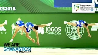 2018 Aerobic Worlds, Guimaraes (POR) - Highlights GROUPS - We Are Gymnastics !