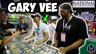 I Setup As A DEALER with @garyvee at The World's BIGGEST Card Show 🤯💰