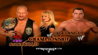 Kurt Angle vs Steve Austin Promo Unforgiven 2001