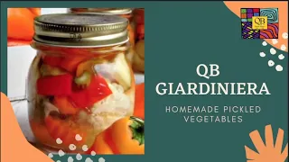 Qb Street Bistro: Italian Giardiniera - Pickled Vegetables