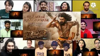 Raamam Raaghavam Song - RRR || Ram Charan, Ntr || M. M. Kreem || Reaction Mashup