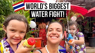 Foreigners experience Songkran the Thai way! | Koh Chang Thailand