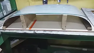 Thermoforming polycarbonate windscreen