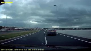 NEAR MISS car crash in Runcorn/Widnes