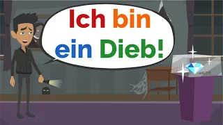 Deutsch lernen | Lisas Vater ist kriminell | Wortschatz und wichtige Verben