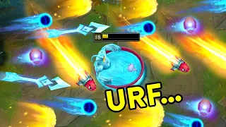 BEST URF FUN MOMENTS 2022 (High APM Zed, Unkillable Olaf, Cross Map Cannon...)