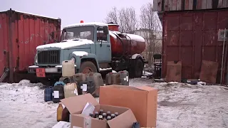 В Архангельске полицейскими пресечена деятельность незаконной автозаправочной станции