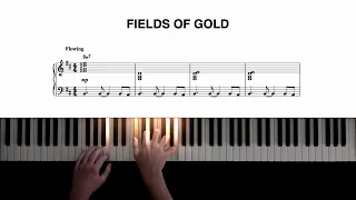 Fields of Gold − Piano Cover + Sheet Music