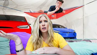 EXTREME Hide and Seek in the World's Biggest Blanket Fort!