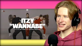 HONEST REACTION to ITZY "WANNABE" Dance Practice (Moving Ver.) #wannabe #itzy #dance #reaction