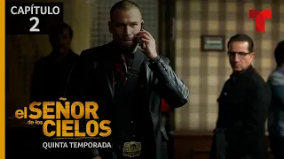 El Señor de los Cielos, Temporada 5, Capítulo 2 | Aurelio le salva la vida al presidente de México