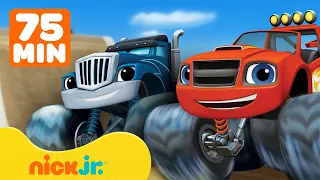 بلايز والشاحنات العملاقة | سباقات بلايز وآلة الوحش المطلقة 🚗💨 | 75 دقيقة | Nick Jr. Arabia