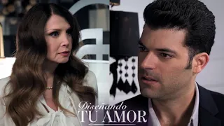 ¡Yolanda le dice a Leonardo que su padre la cambió por Consuelo! | #DiseñandoTuAmor | Escena C-90 |