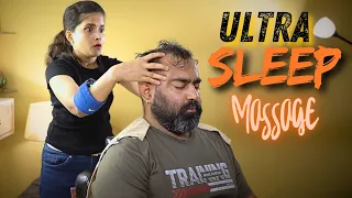 Ultra Sleep Massage, This Is Therapy For Whole Day Stress Relaxation, Neck & Ear Massage