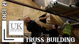 Building An Oak Timber Truss