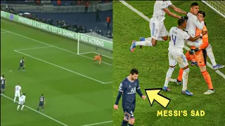 SHOCKING😱!  Lionel Messi Penalty Miss vs Real Madrid