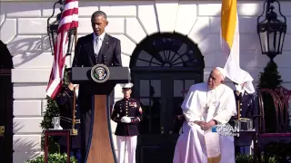 President Obama & Pope Francis Complete Remarks at White House (C-SPAN)