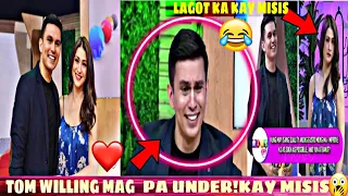 TOM INAMIN AT WILLING MAGING UNDER SA KANYANG MISIS!CARLA HANDANG HANDA NA MA BUNTIS!KAKATAWA TOM