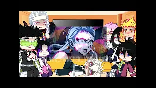 Hashiras reacts to Nezuko vs Daki (part 2) -Black_monster_you_know?-