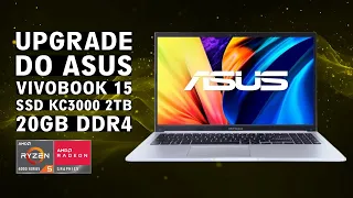 Upgrade: Notebook Asus Vivobook 15, icelight silver, AMD Ryzen 5 4600H, 8GB, 256GB SSD, RX Vega 6