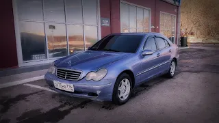 БАНДИТСКАЯ ТАЧКА 90-ЫХ ИЛИ ОБЗОР НА MERCEDES-BENZ W203