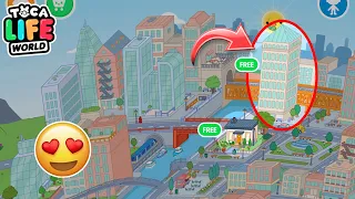 YES IT IS FREE !! 🤩 NEW*!! Toca Life World Secrets And Hacks | Toca Boca 🌏